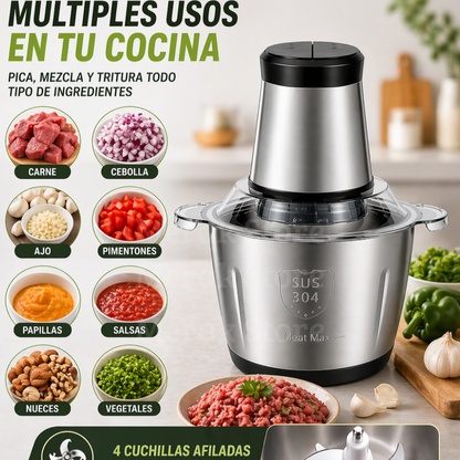 UltraMix: Tritura Carne y Verduras en 10 segundos con solo pulsar un botón - Envío gratuito