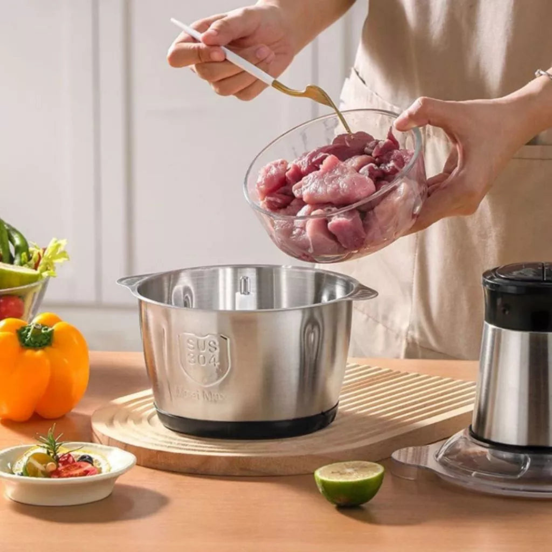 UltraMix: Tritura Carne y Verduras en 10 segundos con solo pulsar un botón - Envío gratuito