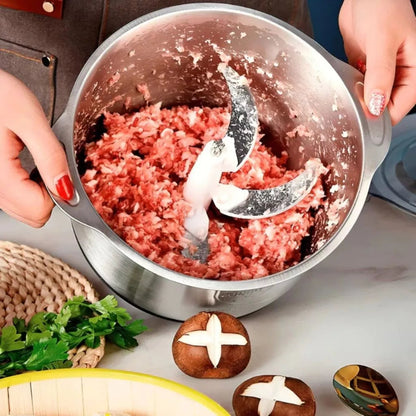 UltraMix: Tritura Carne y Verduras en 10 segundos con solo pulsar un botón - Envío gratuito